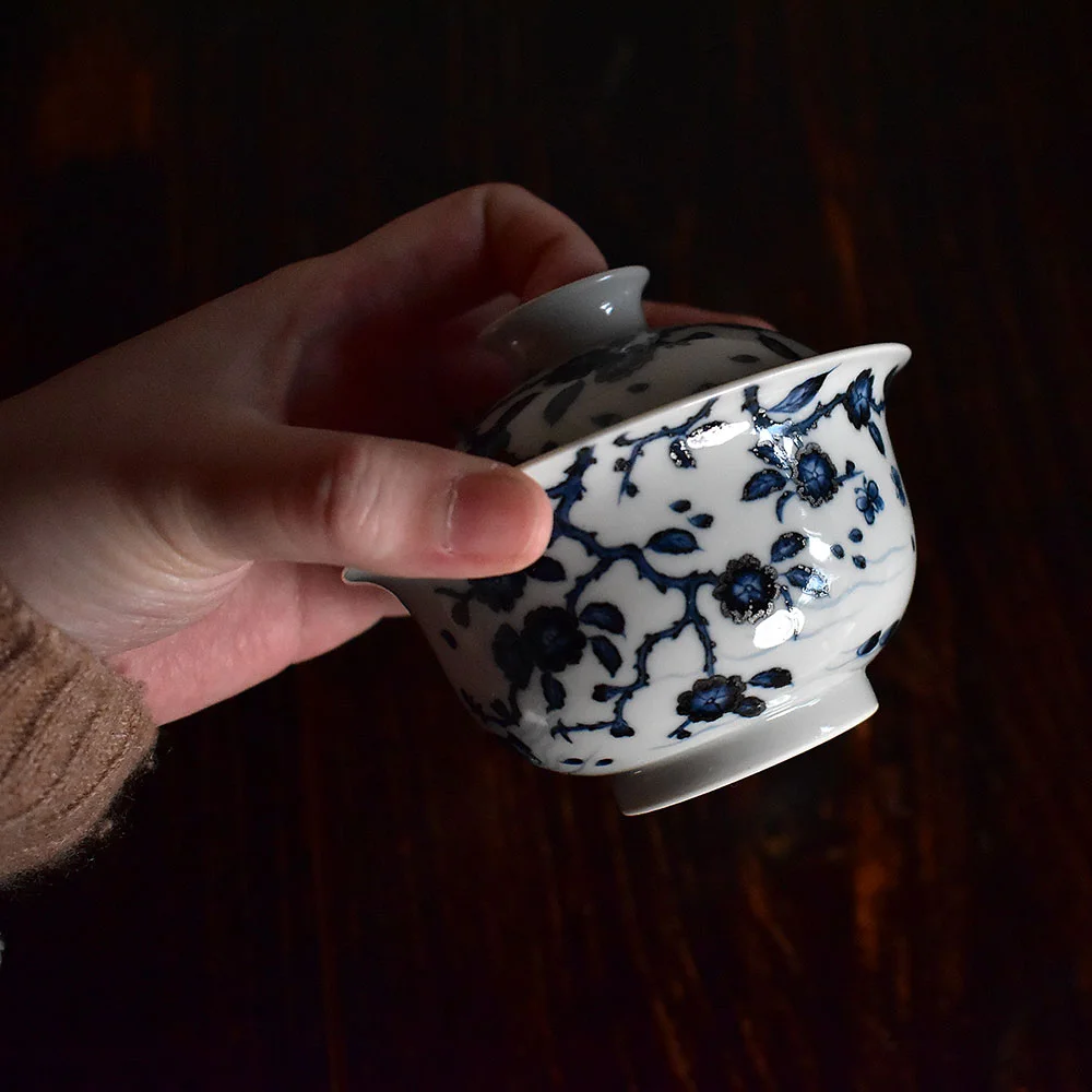 Hand Painted Duck Gaiwan