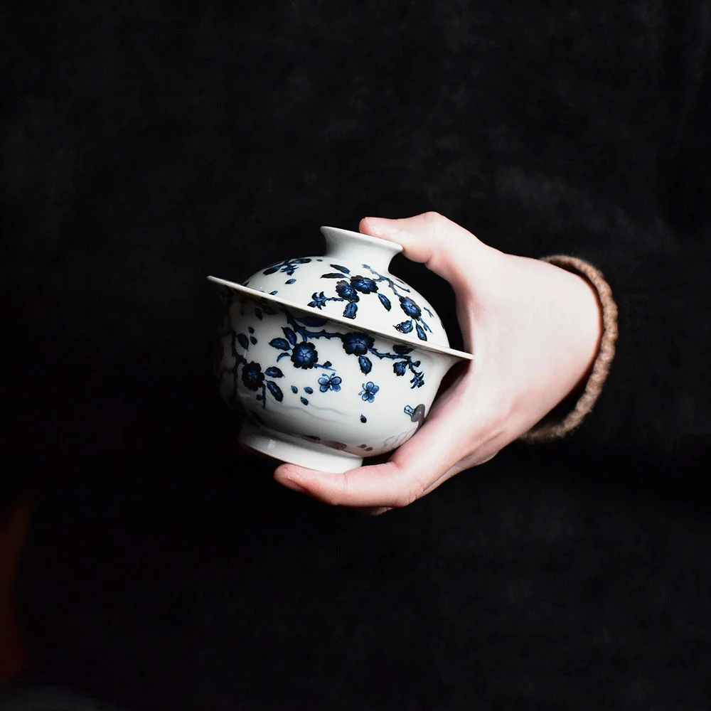 Hand Painted Duck Gaiwan