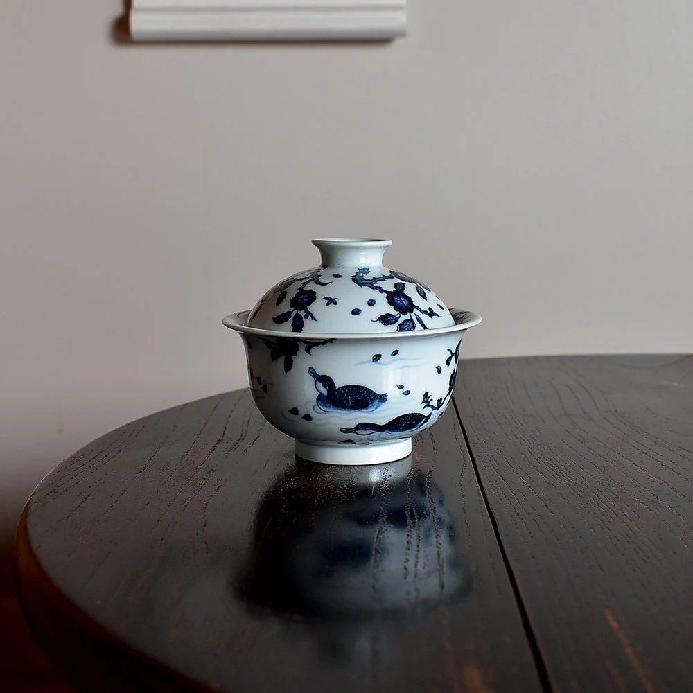 Hand Painted Duck Gaiwan