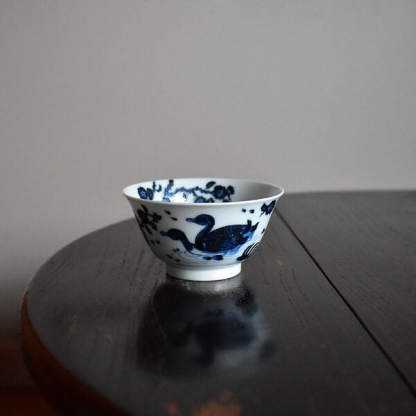 Hand Painted Duck Teacup